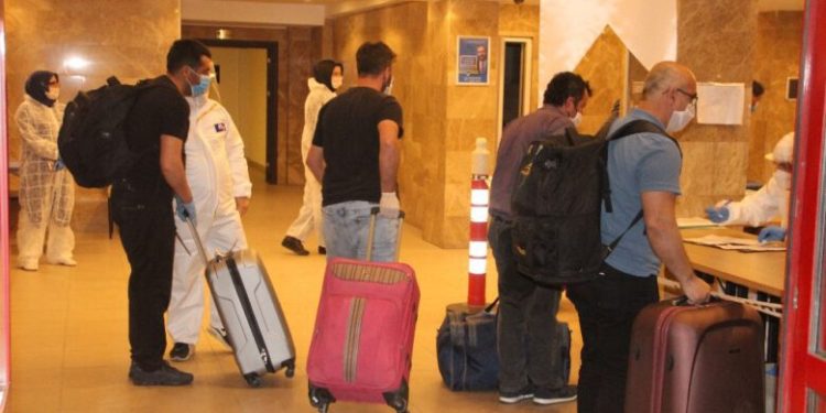 Irak’tan gelen 138 kişi Afyonkarahisar’da karantinda