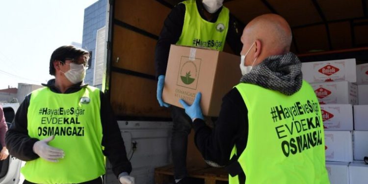 Osmangazi’den 10 Günde 62 bin 988 Sosyal Destek