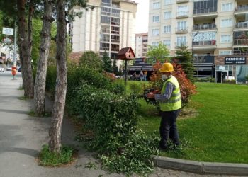 Yıldırım’da parklara özel bakım