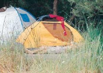 Yasak dinlemeyip çadır kuran kampçılara 14 bin lira ceza