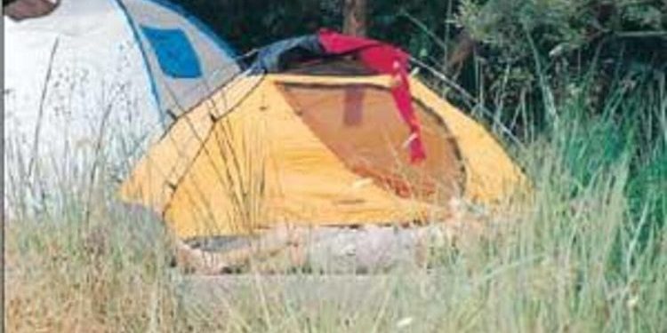 Yasak dinlemeyip çadır kuran kampçılara 14 bin lira ceza