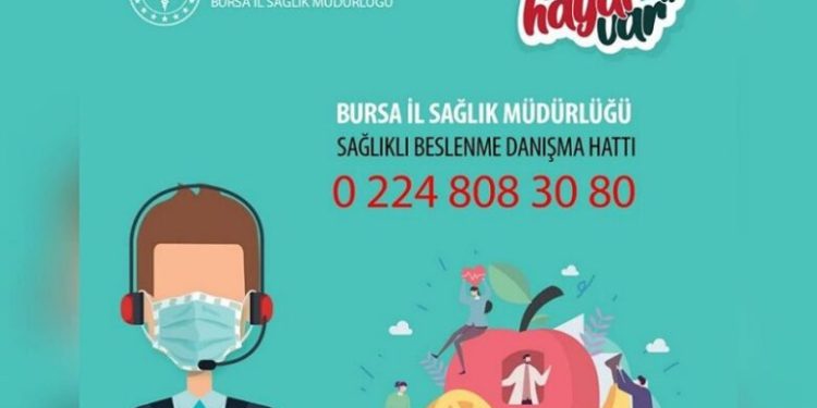 Bursa’da ‘Sağlıklı Beslenme Hattı’ kuruldu