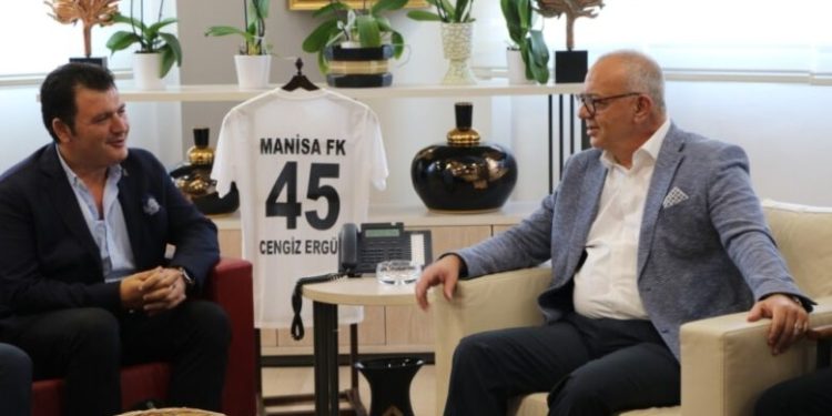 Başkan Ergün’den Manisa FK Başkanı Aktan’a tam destek