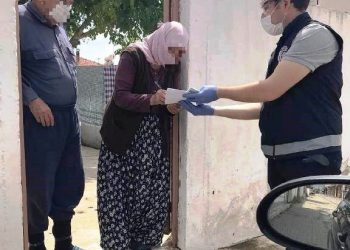 İncirliova’da 580 vatandaşın maaşları evlerinde ödendi