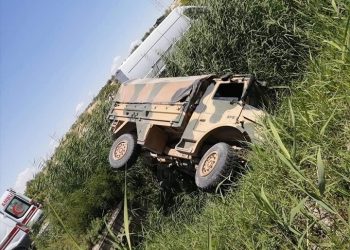 Gaziantep’te askeri araç devrildi: 1’i ağır 5 asker yaralı