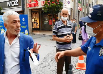 ‘Maske takın’ diyen polise ‘Şov yapma’ dedi, cezayı yedi