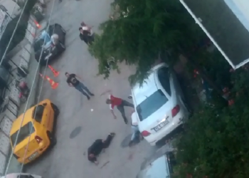 Bursa’nın merkezinde kan donduran görüntüler!