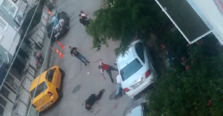 Bursa’nın merkezinde kan donduran görüntüler!