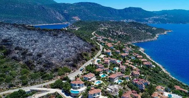 Kaş’ta yanan ormanlık alan imara açıldı mı?