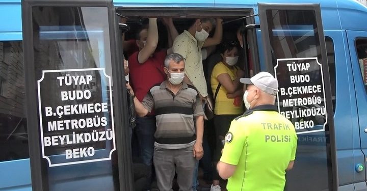 Bu şekilde yolcu taşımaya komik ceza…