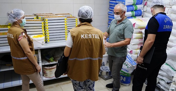 Kestel’de gıda denetimleri yoğunlaştı