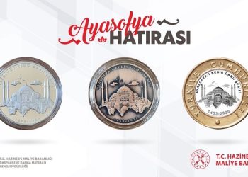 Ayasofya için özel para basıldı