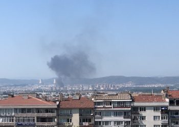 Bursa’da tekstil fabrikasında yangın