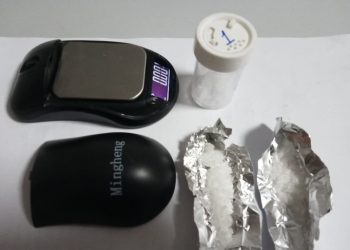 Fare görünümlü hassas teraziyle yakalandı