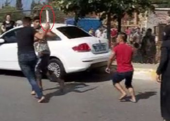 Kurban pazarında et paylaşımı sırasında bıçaklı kavga