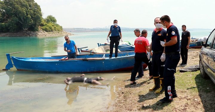 Barajda erkek cesedi bulundu