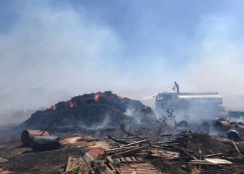 Bursa Başköy’de yangın çıktı!