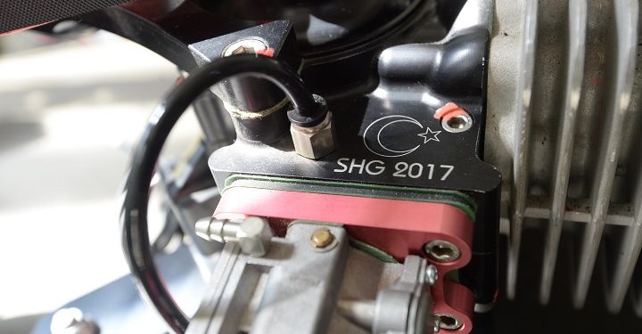 Bursa’dan Dünya’ya ay yıldız motifli motor