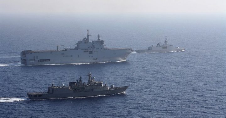 Fransa ve Yunanistan’dan Doğu Akdeniz’de tatbikat