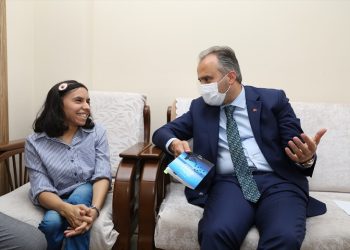 Başkan Aktaş’tan Zehra’ya tebrik