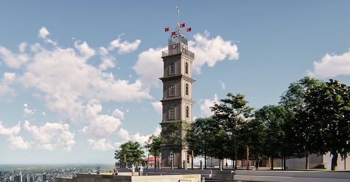 Bursa Tophane Saat Kulesi eski ihtişamına kavuşuyor