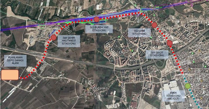 Bursa Şehir Hastanesi hattı ihaleye hazır