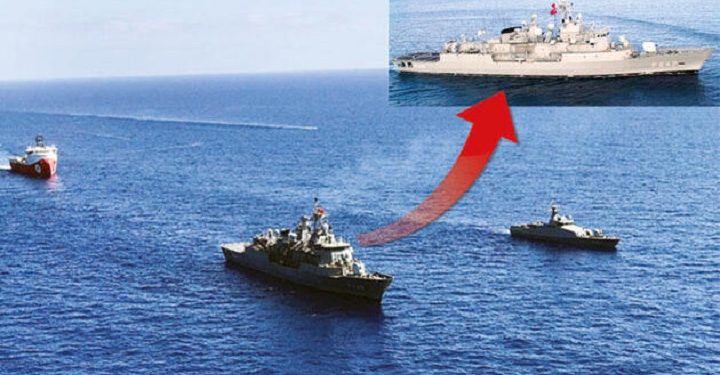 Yunan fırkateynini kovalayan Kemalreis’e yeni görev!