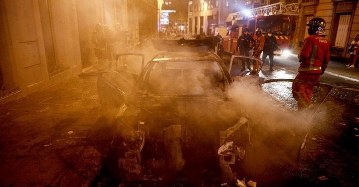 PSG finali kaybetti, Paris karıştı!