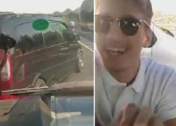 Çakarlı araçla terör estiren saldırgan yakalandı