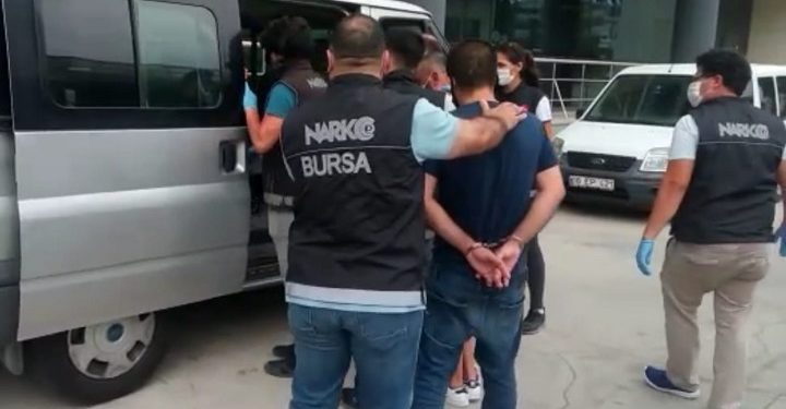Bursa’da uyuşturucu satışına 6 tutuklama