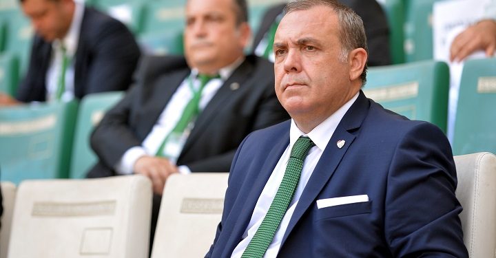 Bursaspor’da yeni Başkan Erkan Kamat