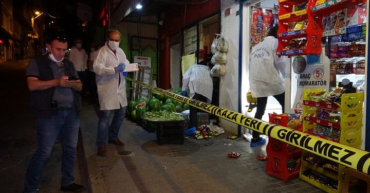 Bursa’da marketi pompalı tüfekle bastı!