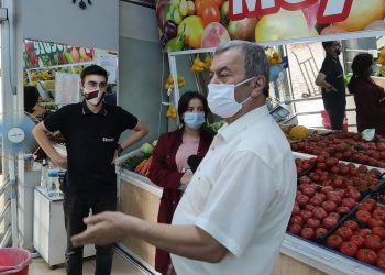 İnegöl’de korona tedbiri almayan işletmeye tepki