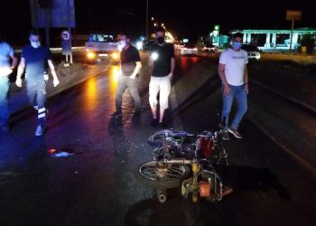 İnegöl’de motosiklet kazası