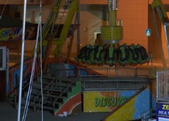 Lunaparktaki eğlence korkuya dönüştü!