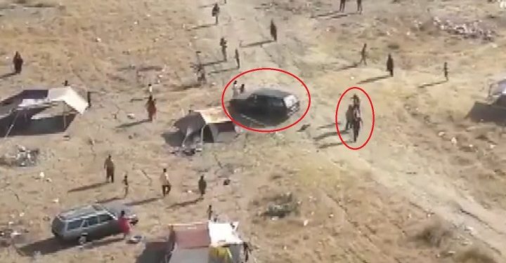 Bursa’da bir sürücü aracını insanların üzerine sürdü!