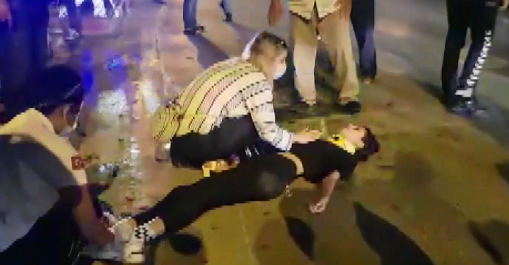 Bursa’da motosiklet kazası: Genç kadın ağır yaralandı