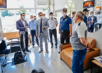 Kestel’de pandemi denetimi