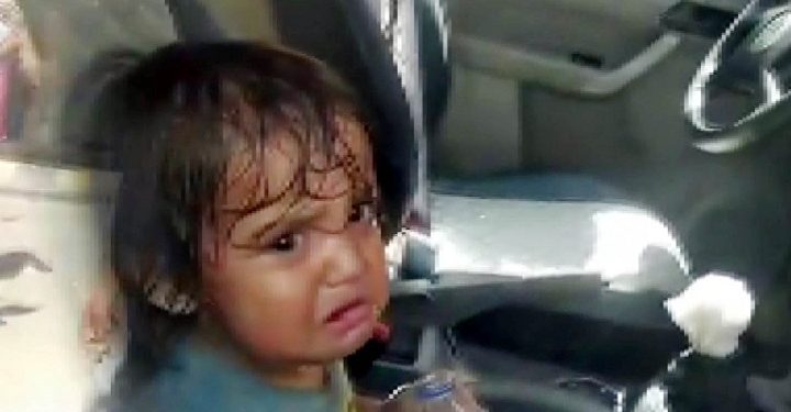 Ailesi arabada unuttu, küçük çocuk nefessiz kaldı