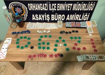 Bursa’da kahveye ‘kumar’ baskını