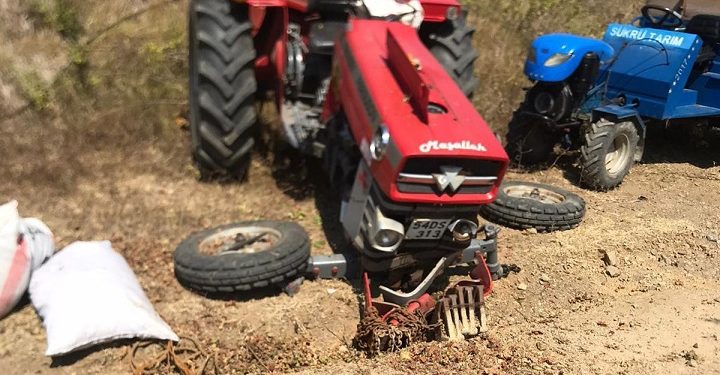 Karı-koca, traktör kazasında öldü