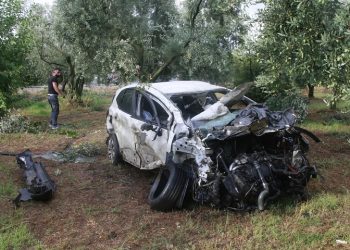 Bursa’da zeytin ağacına çarpan şoför hayatını kaybetti