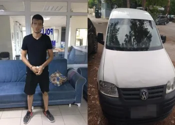 Çaldığı Araçla Kaçmaya Çalışan Hırsızlık Zanlısı Kovalamaca Sonucu Yakalandı