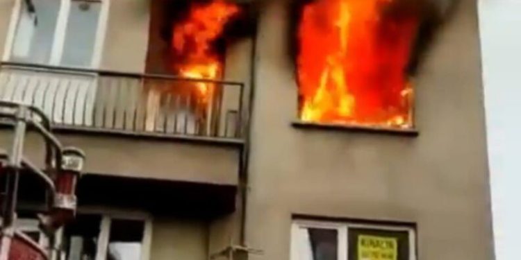 Elazığda Ev Yangını