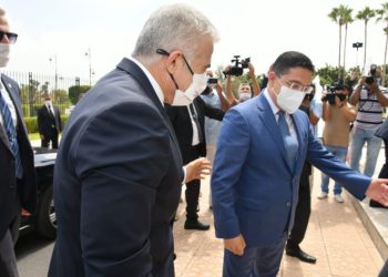 Fas Dışi̇şleri̇ Bakanı Bouri̇ta, İsrai̇lli̇ Mevki̇daşı Lapi̇d İle Bi̇r Araya Geldi̇