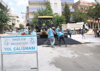 Hali̇li̇yede  Asfalt Çalışması