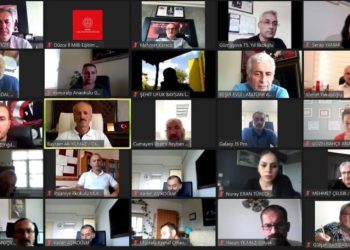 Okul Müdürleri̇ İle Telekonferans Toplantı Yapıldı