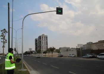 Şanlıurfada Radarlı Hız Tespi̇t Göstergesi̇ Kuruldu