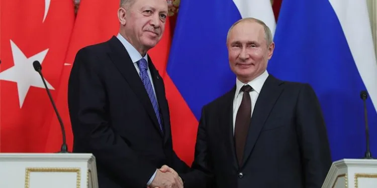 Cumhurbaşkanı Erdoğan Putin ile görüştü