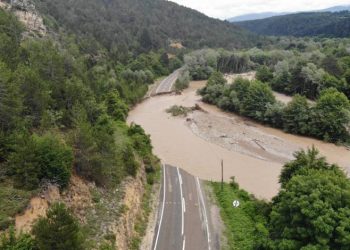 Selin yıkıcı etkisi havadan görüntülendi